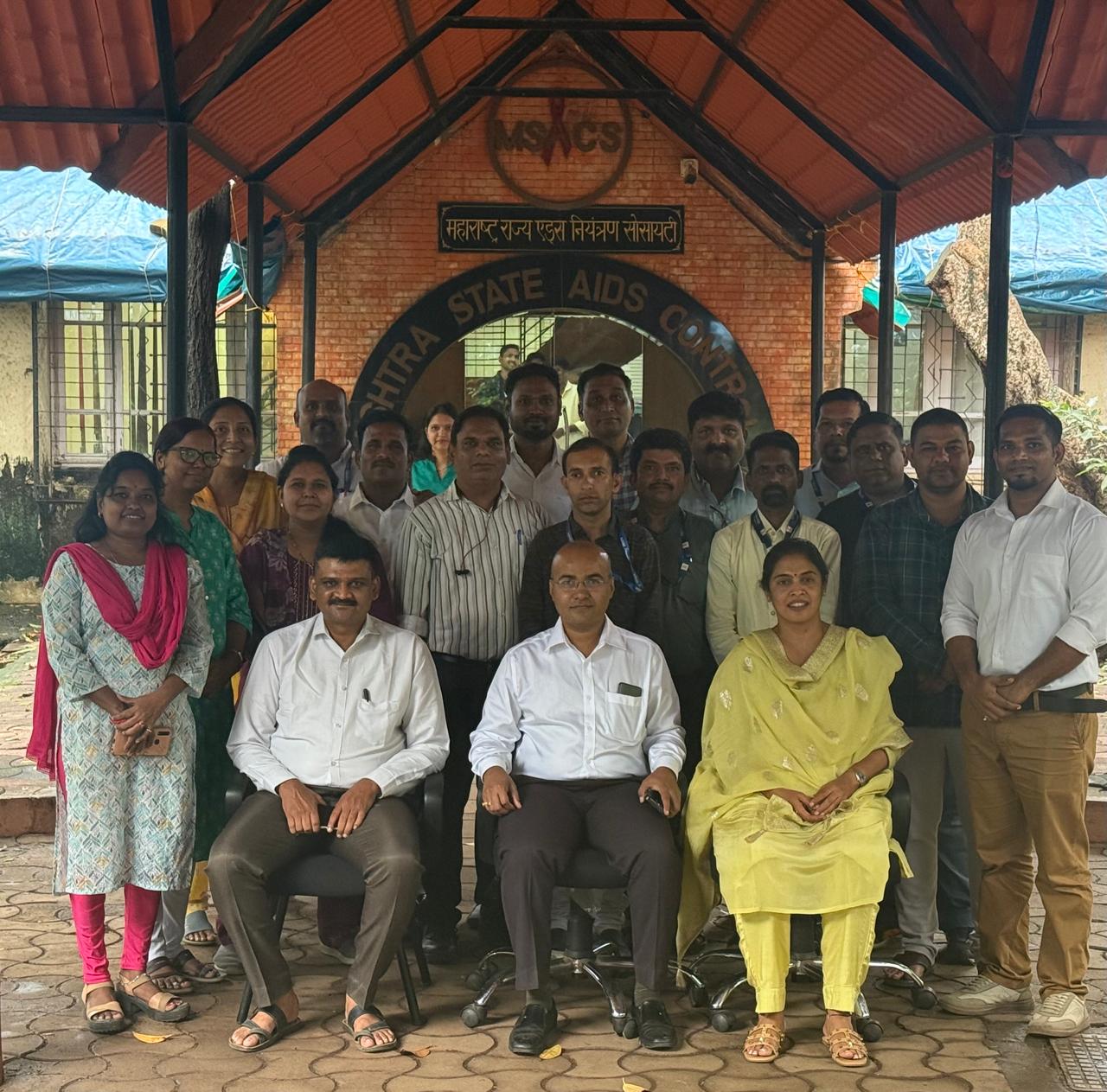 Under the chairmanship of the Project Director, MSACS conducted a two-day training for the Cluster Program Officer.