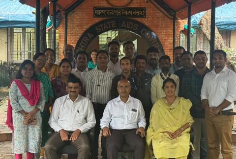 महाराष्ट्र राज्य एड्स नियंत्रण संस्थे चे प्रकल्प संचालक डॉ. सुनिल भोकरे यांच्या अध्यक्षतेखाली दोन दिवसीय क्लस्टर प्रोग्राम ऑफिसर यांचे प्रशिक्षण आयोजित करण्यात आले. 