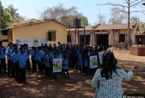 Public awareness was raised among villagers through the AIDS Prevention and Control Unit of Thane and Palghar.