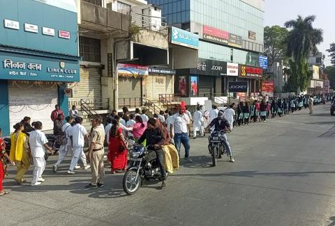 As part of the World AIDS Week, a grand awareness rally was organized in Amravati. Additional Project Director of Maharashtra State AIDS Control Society, Dr. Vijay Kandewad was present at the rally., As part of the World AIDS Week, a grand awareness rally was organized in Amravati. Additional Project Director of Maharashtra State AIDS Control Society, Dr. Vijay Kandewad was present at the rally., As part of the World AIDS Week, a grand awareness rally was organized in Amravati. Additional Project Director of Maharashtra State AIDS Control Society, Dr. Vijay Kandewad was present at the rally., As part of the World AIDS Week, a grand awareness rally was organized in Amravati. Additional Project Director of Maharashtra State AIDS Control Society, Dr. Vijay Kandewad was present at the rally., As part of the World AIDS Week, a grand awareness rally was organized in Amravati. Additional Project Director of Maharashtra State AIDS Control Society, Dr. Vijay Kandewad was present at the rally.
