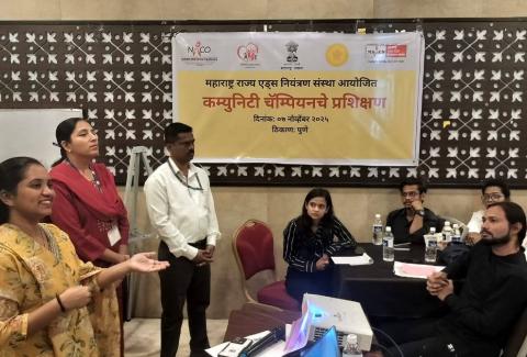 महाराष्ट्र राज्य एड्स नियंत्रण संस्थे तर्फे कम्म्युनिटी चॅम्पियन आणि डिस्ट्रिक्ट लेवल नेटवर्क (DLN ) यांची पुणे येथे १ दिवसीय प्रशिक्षणाचे आयोजन करण्यात आले., महाराष्ट्र राज्य एड्स नियंत्रण संस्थे तर्फे कम्म्युनिटी चॅम्पियन आणि डिस्ट्रिक्ट लेवल नेटवर्क (DLN ) यांची पुणे येथे १ दिवसीय प्रशिक्षणाचे आयोजन करण्यात आले., महाराष्ट्र राज्य एड्स नियंत्रण संस्थे तर्फे कम्म्युनिटी चॅम्पियन आणि डिस्ट्रिक्ट लेवल नेटवर्क (DLN ) यांची पुणे येथे १ दिवसीय प्रशिक्षणाचे आयोजन करण्यात आले., महाराष्ट्र राज्य एड्स नियंत्रण संस्थे तर्फे कम्म्युनिटी चॅम्पियन आणि डिस्ट्रिक्ट लेवल नेटवर्क (DLN ) यांची पुणे येथे १ दिवसीय प्रशिक्षणाचे आयोजन करण्यात आले., महाराष्ट्र राज्य एड्स नियंत्रण संस्थे तर्फे कम्म्युनिटी चॅम्पियन आणि डिस्ट्रिक्ट लेवल नेटवर्क (DLN ) यांची पुणे येथे १ दिवसीय प्रशिक्षणाचे आयोजन करण्यात आले.