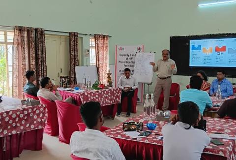 Visit has been done by Joint Director TI to IIYW (Kshamta Kendra) Nagpur taken review of training schedule with Director., Visit has been done by Joint Director TI to IIYW (Kshamta Kendra) Nagpur taken review of training schedule with Director.