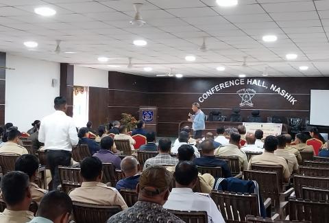 नाशिक शहर पोलीस अधिकारी व कर्मचारी यांची एचआयव्ही/एड्स विषयक  संवेदीकरण कार्यशाळा घेण्यात आली सदर कार्यशाळेस 92 अधिकारी कर्मचारी उपस्थित होते., नाशिक शहर पोलीस अधिकारी व कर्मचारी यांची एचआयव्ही/एड्स विषयक  संवेदीकरण कार्यशाळा घेण्यात आली सदर कार्यशाळेस 92 अधिकारी कर्मचारी उपस्थित होते.