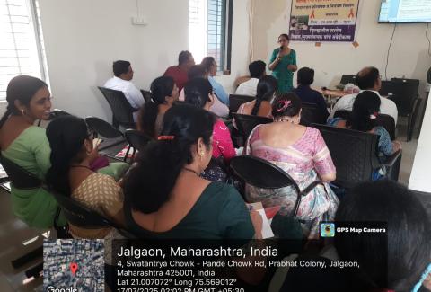 A workshop was conducted on the topics of adolescence, mental health and other problems for school teachers in Maharashtra under the Adolescent Life Skills Program., A workshop was conducted on the topics of adolescence, mental health and other problems for school teachers in Maharashtra under the Adolescent Life Skills Program.