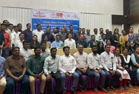 Conducted 3 days training on programme management module under national AIDS &amp; STD Control for (NACP-V ) for Disha Team